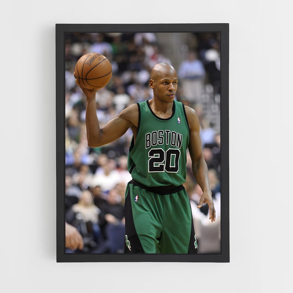 Poster Legend of Boston – affiche Basketball (vue 2)